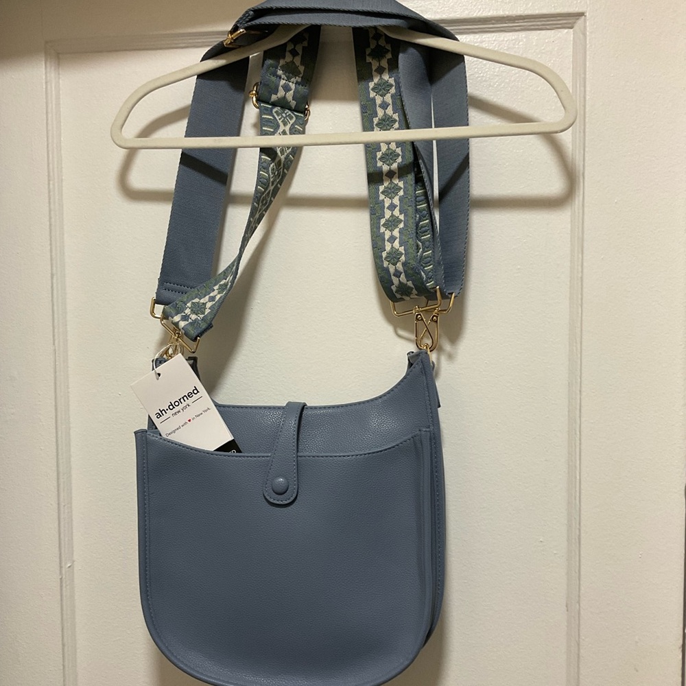 - Adhorned Messenger Bag with two straps